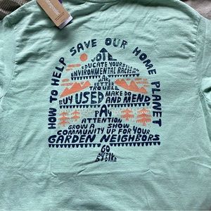 Patagonia Mint Green Respnsibili-Tee
